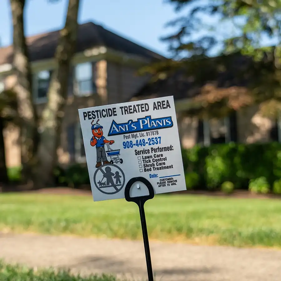 Ant's Plants lawn treatment in North Jersey